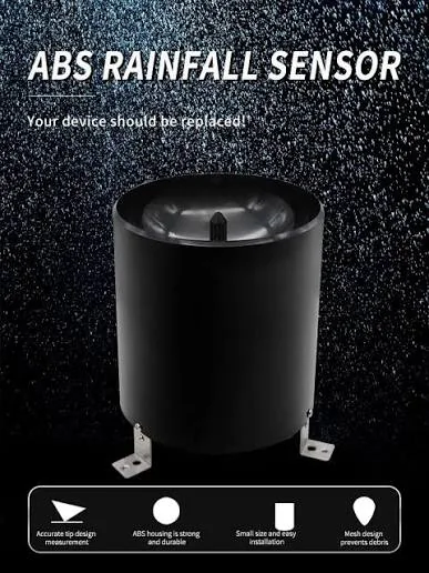ABS rainfall sensor / rain gauge