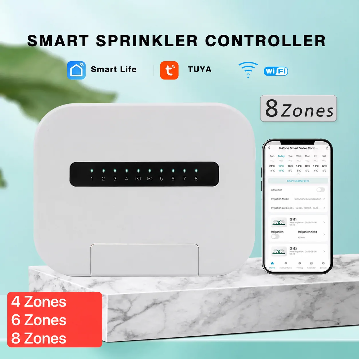 Tuya / Smart Life sprinkler controller