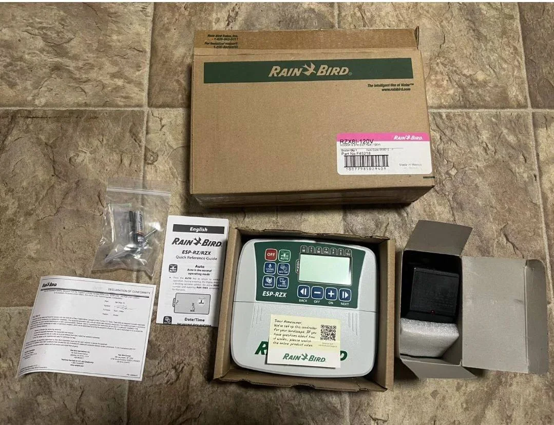 Rain Bird ESP-RZX 8-zone indoor controller — RZX8I-120V