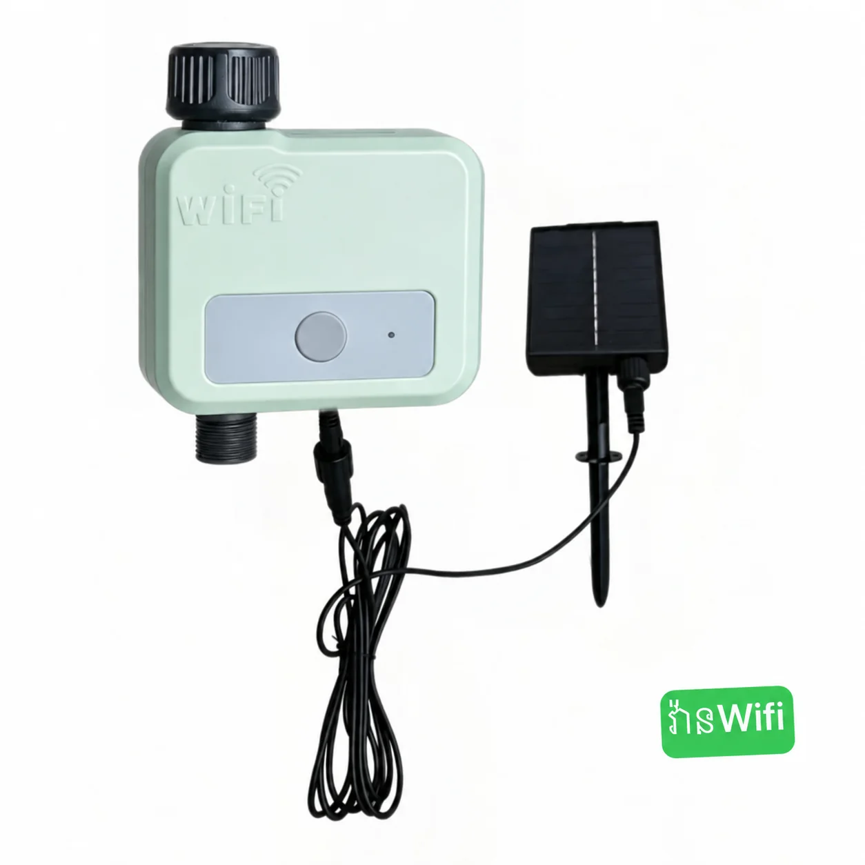 Solar WiFi faucet watering valve